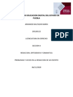 Vicios de Redaccion Ejemplos