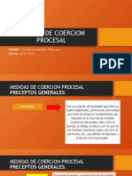 Medidas de Coercion Procesal