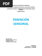 Percepcion Sensorial