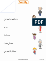 Schede Didattiche Famiglia Inglese PDF