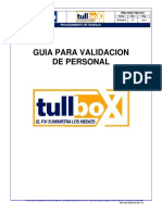 PRO-HSE-TBX-010 Guia para Validacion de Personal.pdf