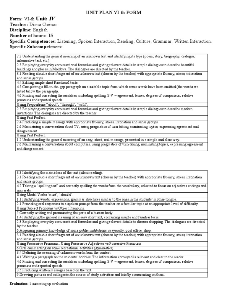 cl.6 Unit 4 | PDF | Word | Symbols