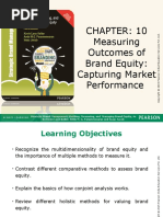 Measuring Outcomes of Brand Equity: Capturing Market Performance