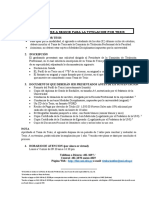 FORMATO PARA LA INSCRIPCION DE TESIS-Requisitos