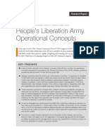 People's Liberation Army Operational Concepts: Key Findings