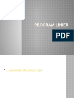 Pertemuan II Pogram Linier