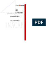 Fichas Tecnicas Taller de Pasteleria III