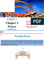 UNIT 3-PHY 131 Chapter 2-Contact Forces