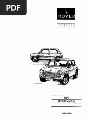 Mini Repair Manual 92-96 PDF | PDF