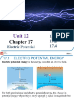 UNIT 12-PHY 131-Chapter 17-Electric Potential
