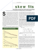 Risk - Skew - Fits (Param Used in Spufalator)