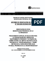 INFORME DE ORIENTACION DE OFICIO Nº 038-2020-OCI-0445-SOO