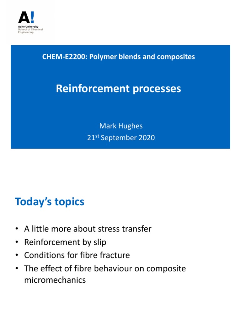2020 - 09 - 21 - Reinforcement Processes | PDF | Composite Material ...