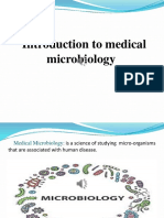 Introduction To Medical Microbiology