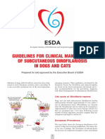 Guidelines For Clinical Management of Subcutaneous Dirofilariosis in Dogs and Cats
