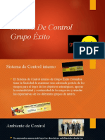 Sistema de Control Grupo Éxito