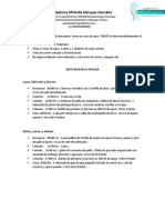 Dieta 1 Paciente Luis Fernando Gerardo PDF