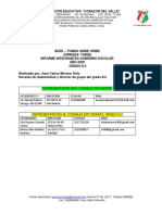 Informe Integrantes Gobierno Escolar 8-2 PDF