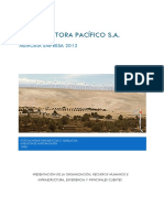 Constructora Pacifico S.A. 2012 PDF