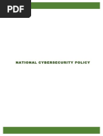 Nigeria National Cybersecurity Strategy PDF