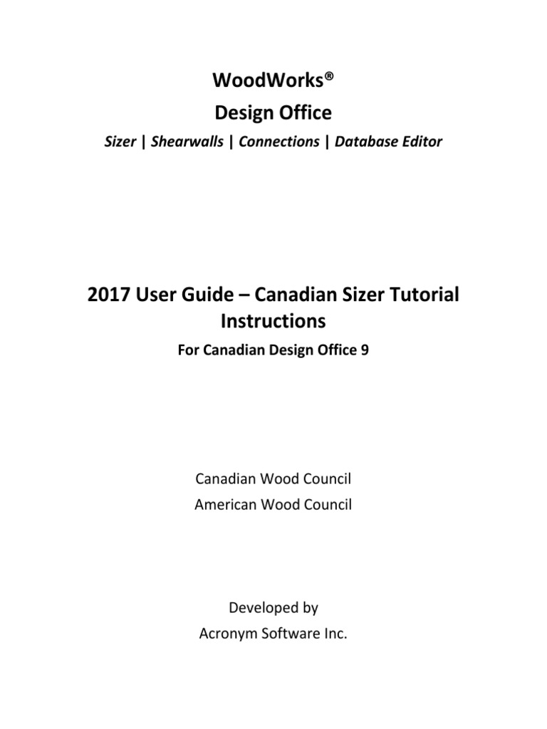 CDN Sizer Tutorial Instructions PDF | PDF | Beam (Structure) | Bending