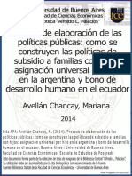 Politicas Publicas Asignacion Universal PDF