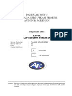 Daftar Isi Panduan Mutu - 2017