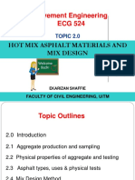 Topic 2-Hot Mix Asphalt Materials and Mix Design (Updated 27 Apr 20)