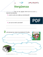 Ficha Emocionario 15 Verguenza PDF