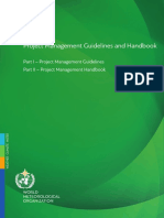 Part I - Project Management Guidelines Part II - Project Management Handbook