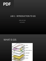 Lab 1: Introduction To Gis: LBR & WS 188 01.24.2013