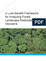 A Cost-Benefit Framework For Analyzing Forest Landscape Restoration Decisions (2015)