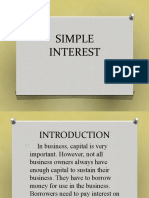 Simple Interest