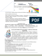 Danzas de inspiración folclórica: concepto, características y grados de proyección