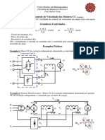 Formas de Controle de Velocidade Dos Motores CC PDF