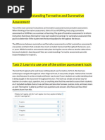 Assignment 26 Formative Assessment