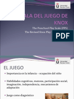 Escala Del Juego de Knox - AV