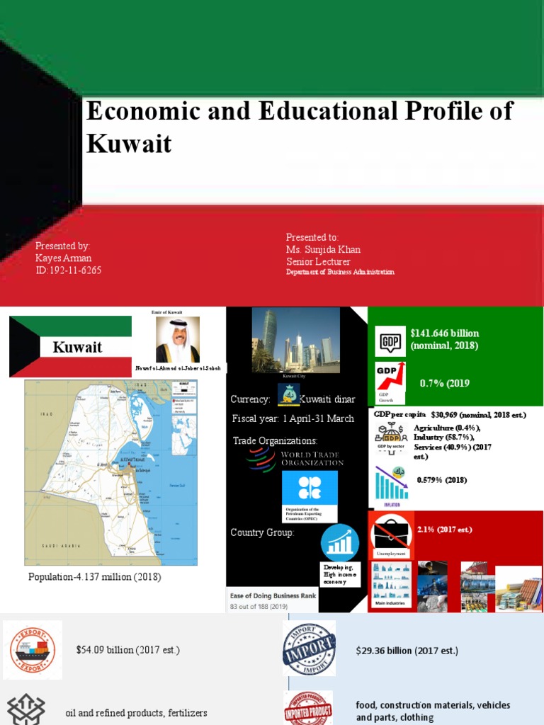 Economic and Educational Profile of Kuwait | PDF | Kuwait | World Trade ...