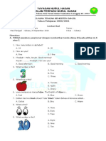 SOAL PTS Kelas I 2020