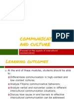 Communication and Culture 1 and 2