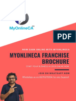 Myonlineca Franchise Brochure: Whatsapp Us On 8279273354 For Any Support