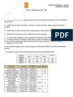 Estadistica Inferencial - Taller 5 Rolando M. Palencia Taller 4 - Estadística Inferencial - 3205