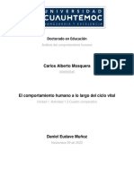 Carlos Mosquera - Actividad 1.3 - Cuadro Comparativo - Comportamiento Humano