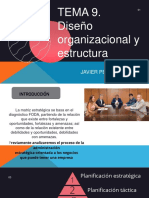 Diseño organizacional y estructura para mejorar la competitividad