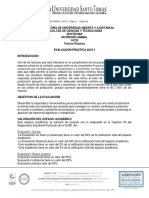 Evaluación Practica Nutrición Animal