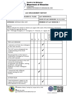 Department of Education: Lac Engagement Report