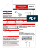 Ficha Tecnica Regadera PDF