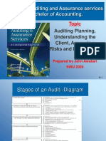 ACC718 Topic 4 - Audit Planning