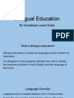Bilingial Education