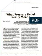 What Pressure Relief Really Means